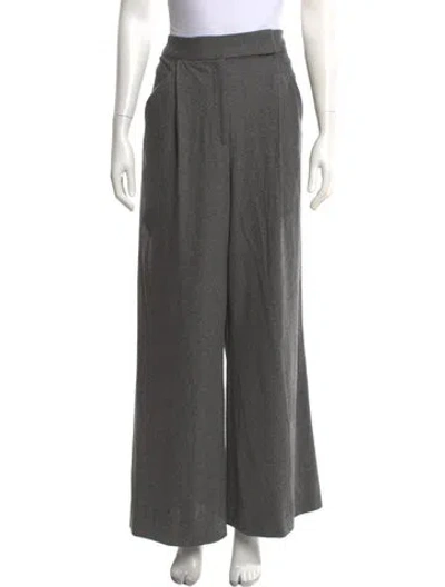 Pre-owned Veronica Beard Wide Leg Pants In Black