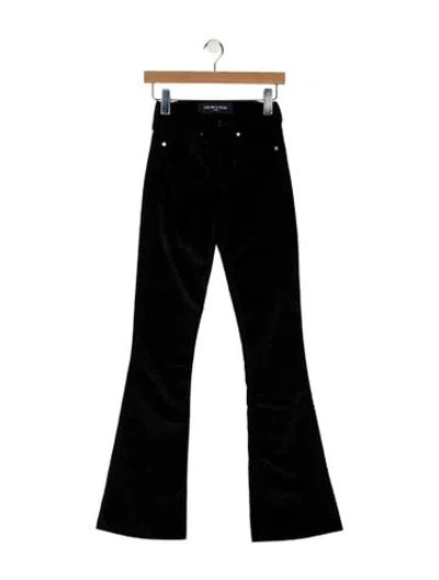 Pre-owned Veronica Beard Wide Leg Pants In Black
