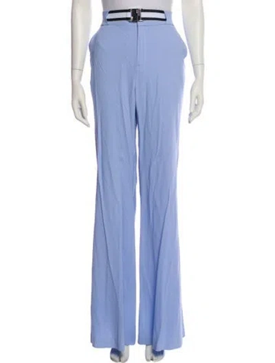 Pre-owned Veronica Beard Wide Leg Pants In Blue