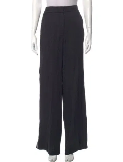 Pre-owned Veronica Beard Wide Leg Pants In Blue