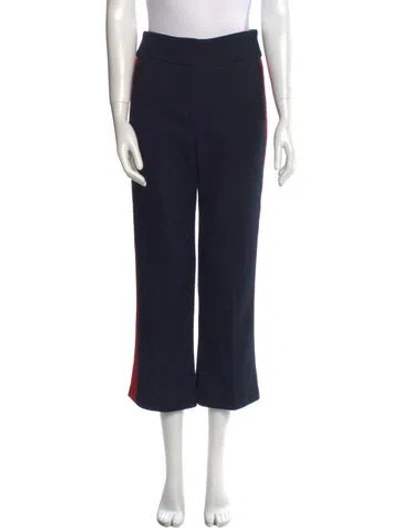 Pre-owned Veronica Beard Wide Leg Pants In Blue