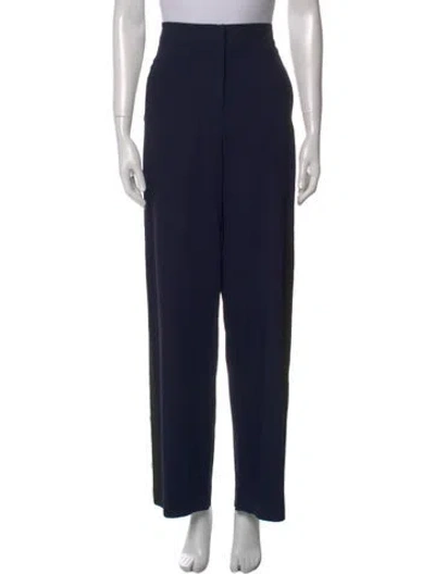 Pre-owned Veronica Beard Wide Leg Pants In Blue