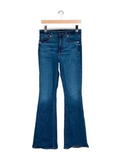 Pre-owned Veronica Beard Wide Leg Pants In Blue