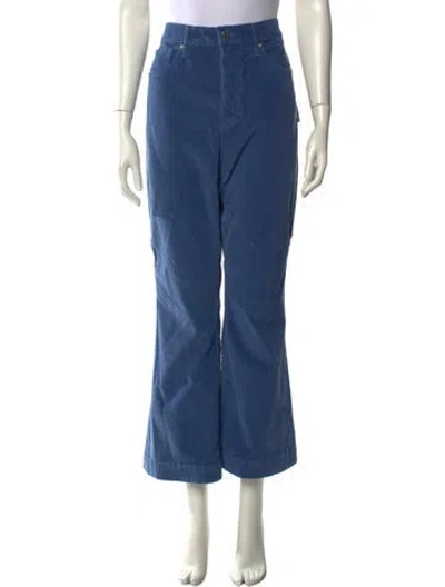 Pre-owned Veronica Beard Wide Leg Pants In Blue