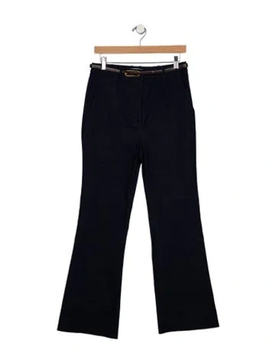 Pre-owned Veronica Beard Wide Leg Pants In Blue