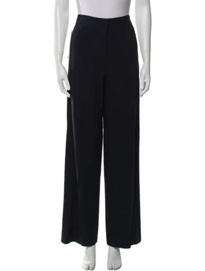 Pre-owned Veronica Beard Wide Leg Pants In Blue