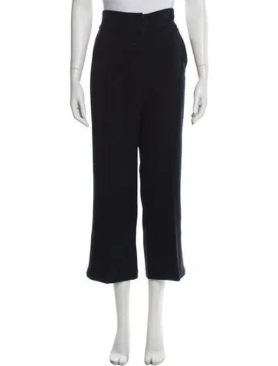 Pre-owned Veronica Beard Wide Leg Pants In Blue