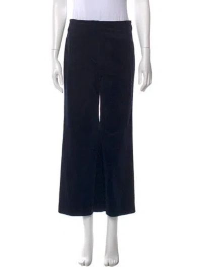 Pre-owned Veronica Beard Wide Leg Pants In Blue