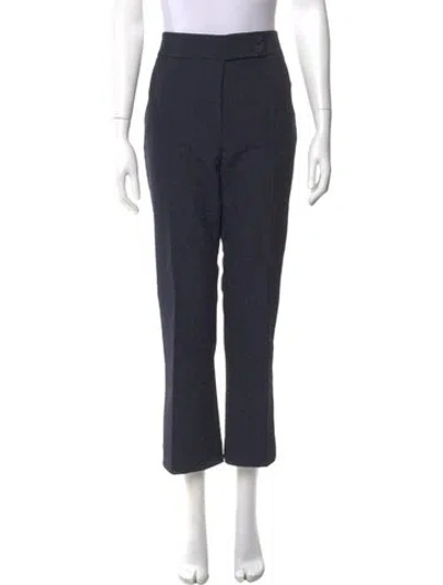 Pre-owned Veronica Beard Wide Leg Pants In Blue