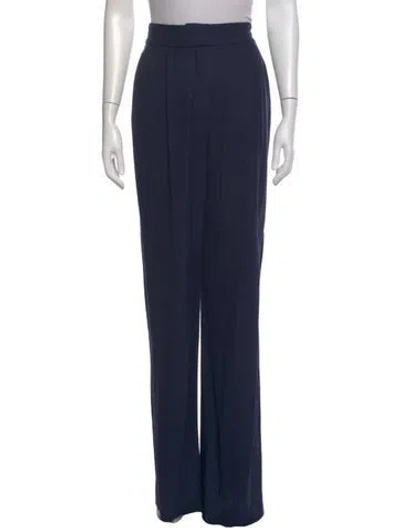 Pre-owned Veronica Beard Wide Leg Pants In Blue