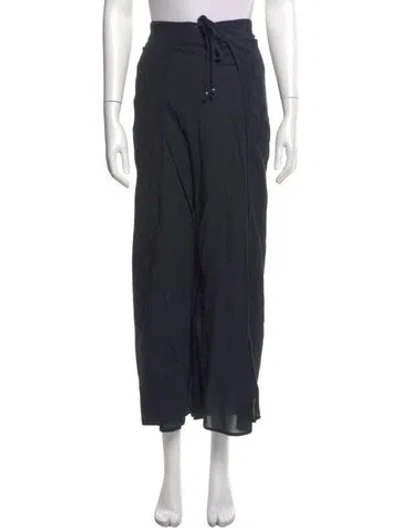 Pre-owned Veronica Beard Wide Leg Pants In Blue