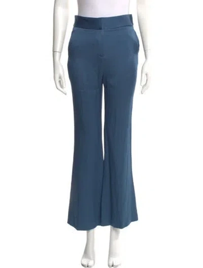 Pre-owned Veronica Beard Wide Leg Pants In Blue
