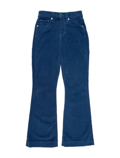 Pre-owned Veronica Beard Wide Leg Pants In Blue