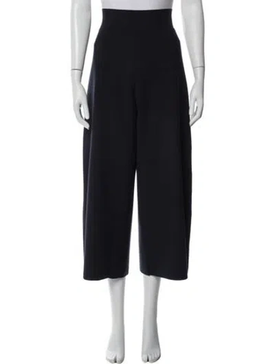 Pre-owned Veronica Beard Wide Leg Pants In Blue
