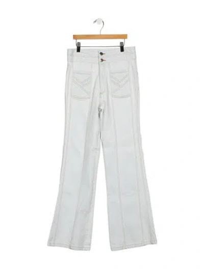 Pre-owned Veronica Beard Wide Leg Pants In Blue