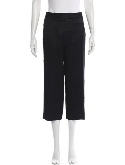 Pre-owned Veronica Beard Wide Leg Pants In Blue