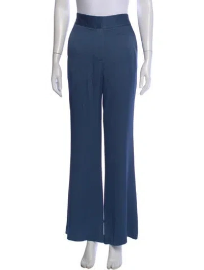Pre-owned Veronica Beard Wide Leg Pants In Blue