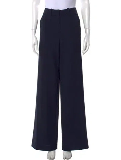 Pre-owned Veronica Beard Wide Leg Pants In Blue