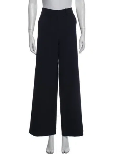 Pre-owned Veronica Beard Wide Leg Pants In Blue