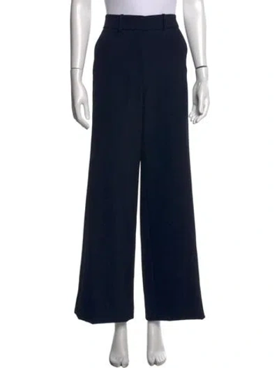 Pre-owned Veronica Beard Wide Leg Pants In Blue