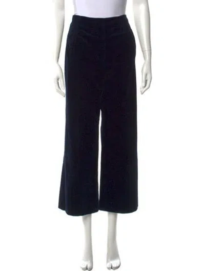 Pre-owned Veronica Beard Wide Leg Pants In Blue