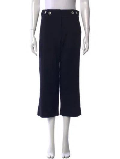 Pre-owned Veronica Beard Wide Leg Pants In Blue