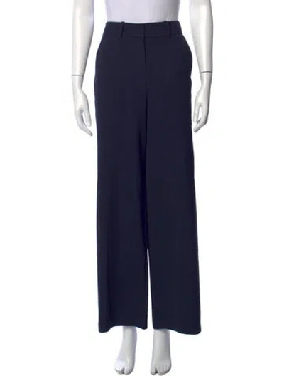 Pre-owned Veronica Beard Wide Leg Pants In Blue