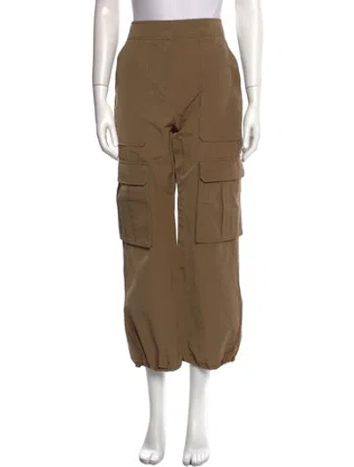 Pre-owned Veronica Beard Wide Leg Pants In Brown