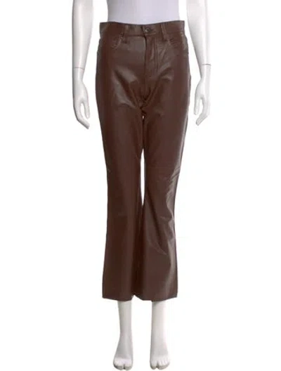 Pre-owned Veronica Beard Wide Leg Pants In Brown