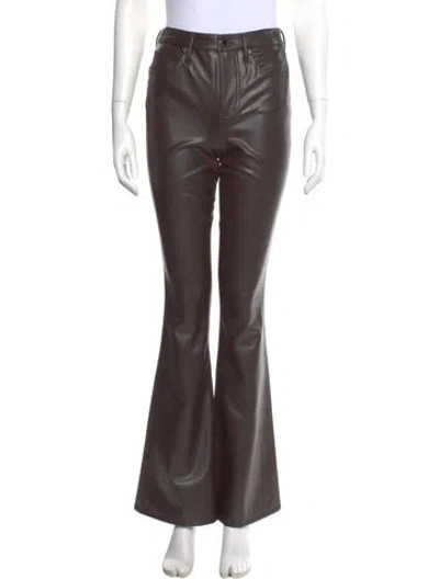 Pre-owned Veronica Beard Wide Leg Pants In Brown