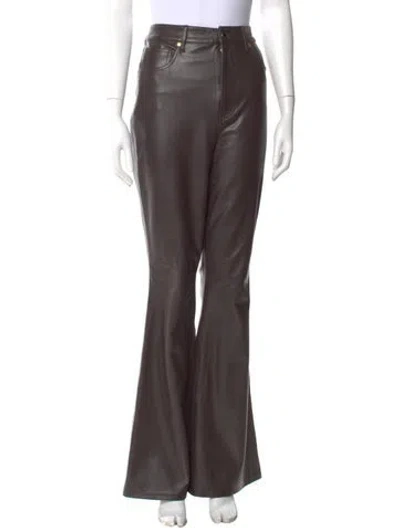 Pre-owned Veronica Beard Wide Leg Pants In Brown