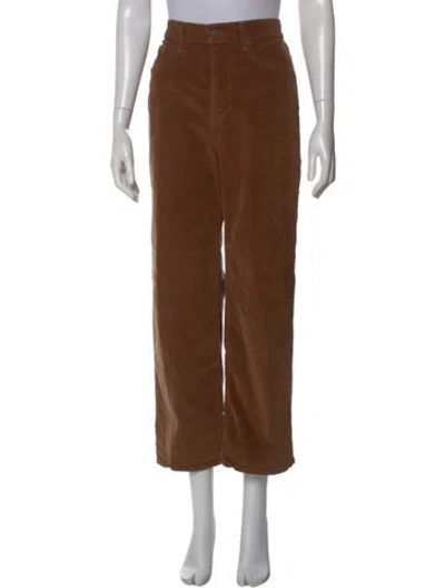 Pre-owned Veronica Beard Wide Leg Pants In Brown