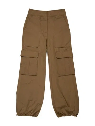 Pre-owned Veronica Beard Wide Leg Pants In Brown