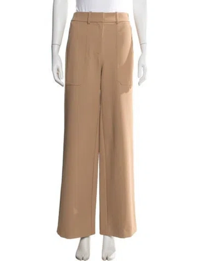 Pre-owned Veronica Beard Wide Leg Pants In Brown