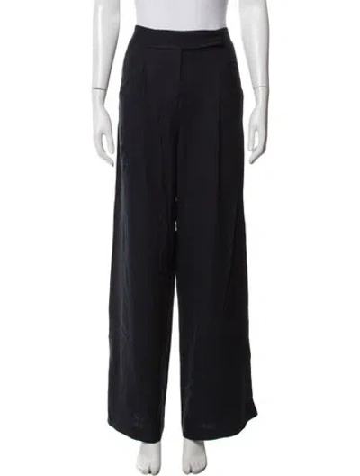 Pre-owned Veronica Beard Wide Leg Pants In Brown