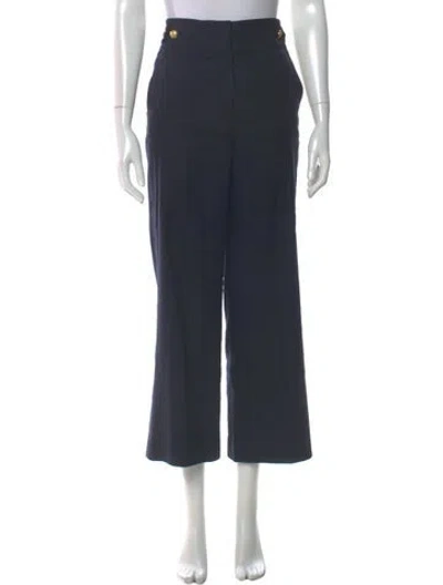 Pre-owned Veronica Beard Wide Leg Pants In Gray