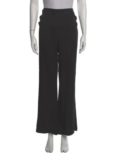 Pre-owned Veronica Beard Wide Leg Pants In Gray