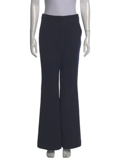Pre-owned Veronica Beard Wide Leg Pants In Gray