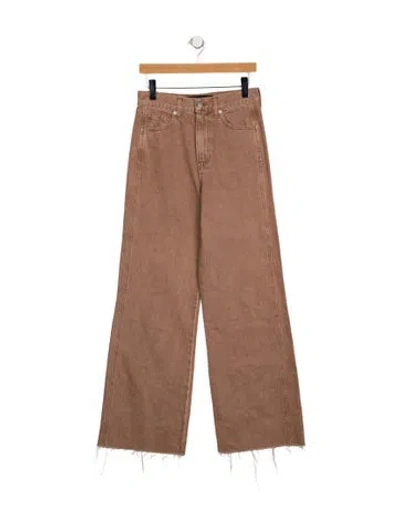 Pre-owned Veronica Beard Wide Leg Pants In Gray