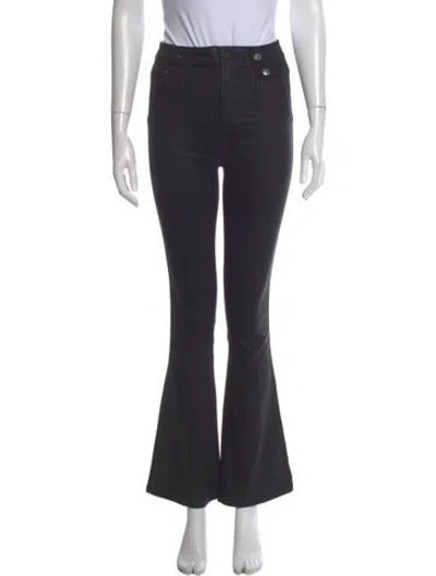 Pre-owned Veronica Beard Wide Leg Pants In Gray