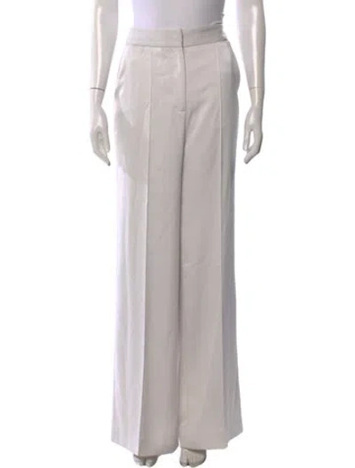 Pre-owned Veronica Beard Wide Leg Pants In Gray