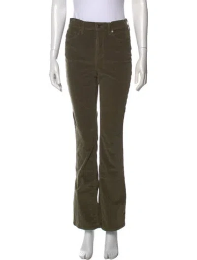 Pre-owned Veronica Beard Wide Leg Pants In Green