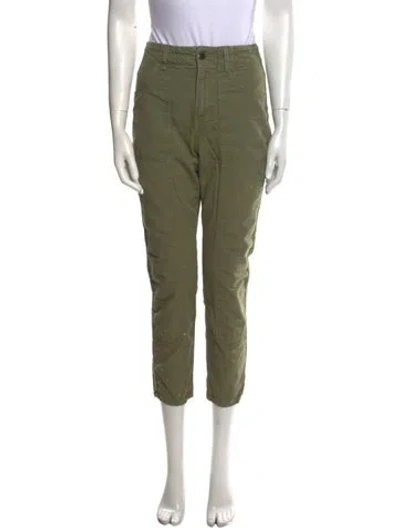 Pre-owned Veronica Beard Wide Leg Pants In Green