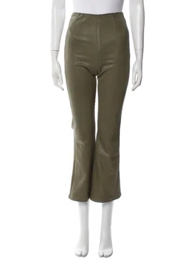 Pre-owned Veronica Beard Wide Leg Pants In Green