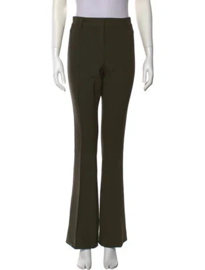 Pre-owned Veronica Beard Wide Leg Pants In Green