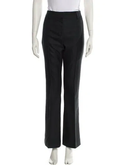 Pre-owned Veronica Beard Wide Leg Pants In Green