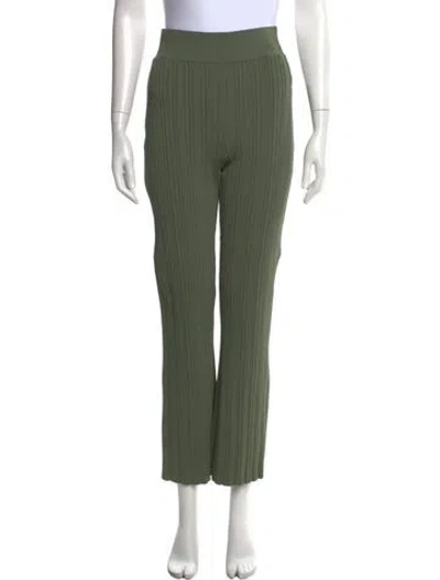 Pre-owned Veronica Beard Wide Leg Pants In Green