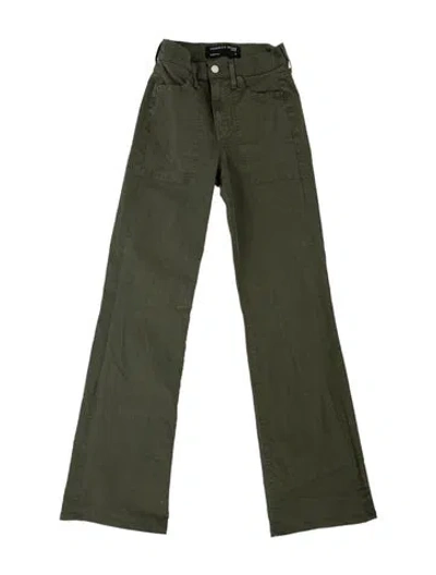 Pre-owned Veronica Beard Wide Leg Pants In Green