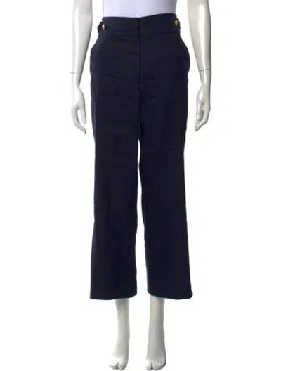 Pre-owned Veronica Beard Wide Leg Pants In Multi