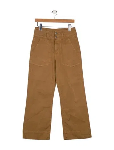 Pre-owned Veronica Beard Wide Leg Pants In Neutral